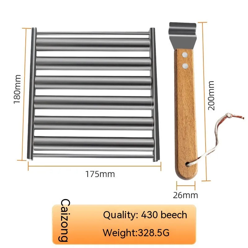 Removable Stainless Steel Hot Dog Roasting Rack